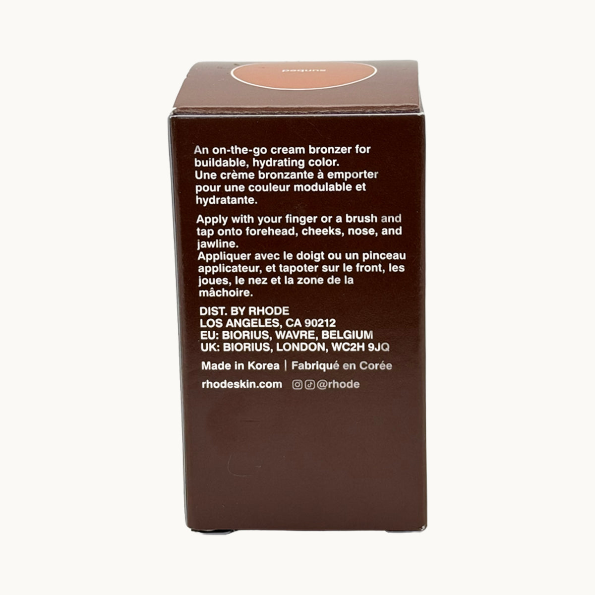Pocket Bronze - Sunbed