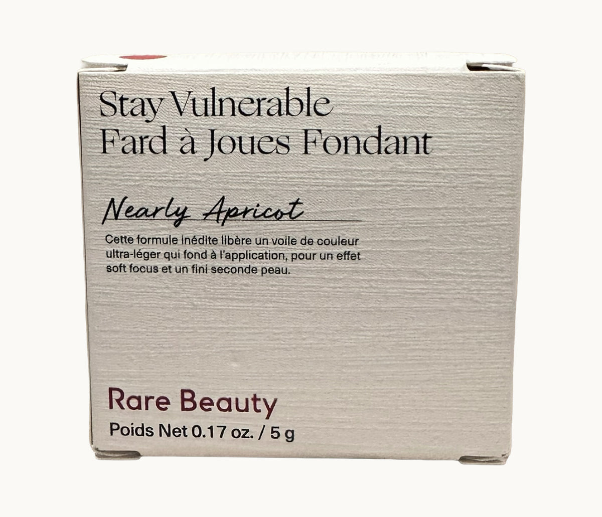 Stay Vulnerable Melting Blush - Nearly Apricot