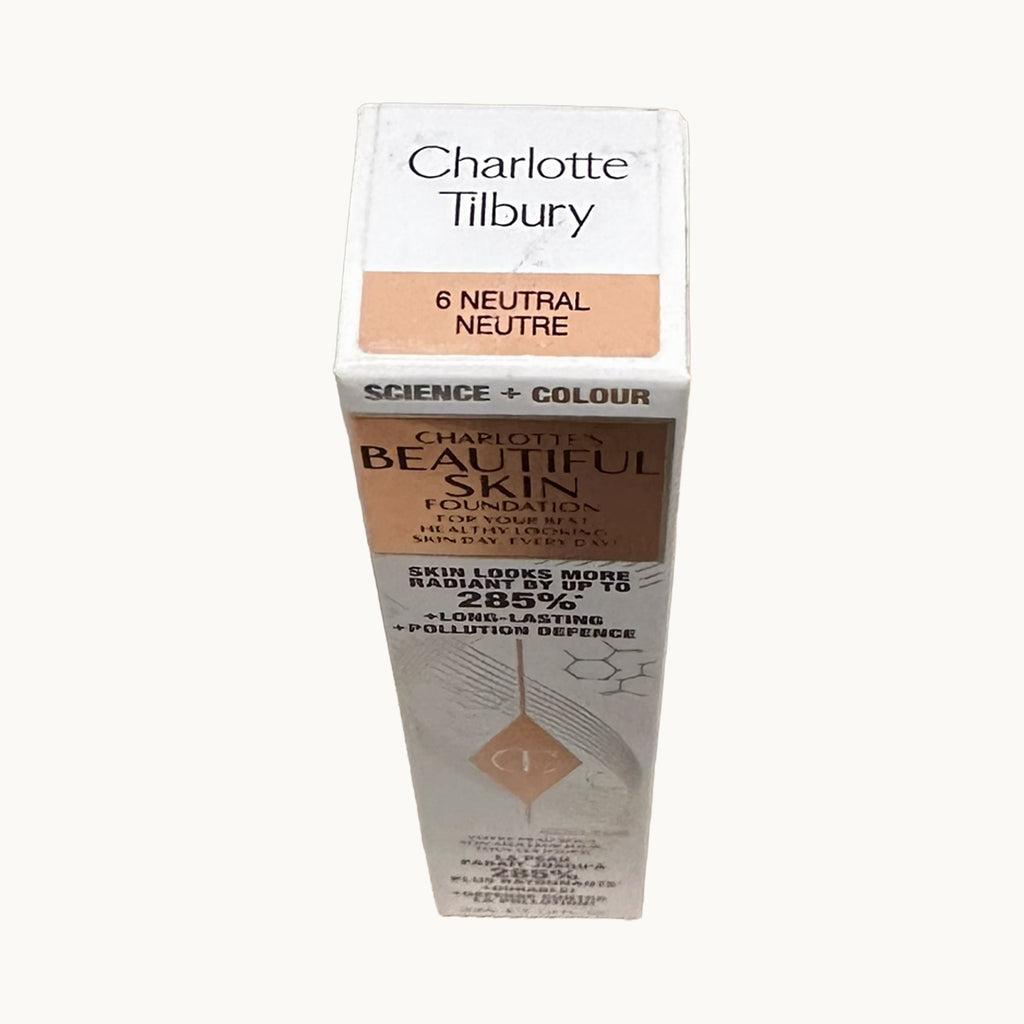 Charlotte Tilbury Beautiful Skin Foundation - 6 Neutral