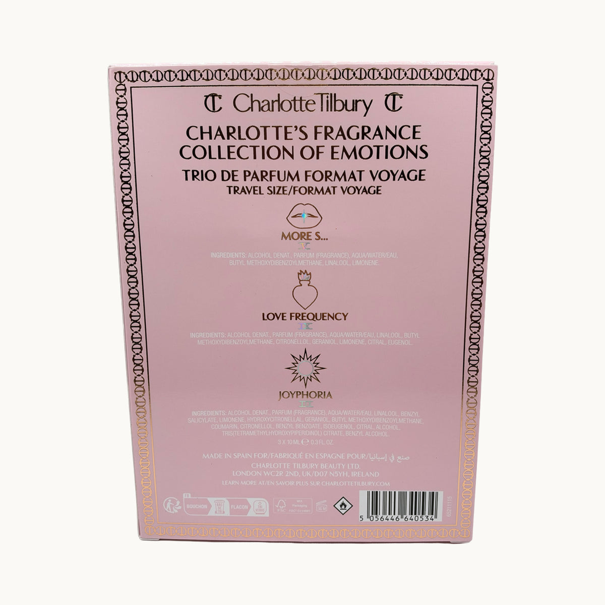 Collection of Emotions Perfume Travel Trio Set