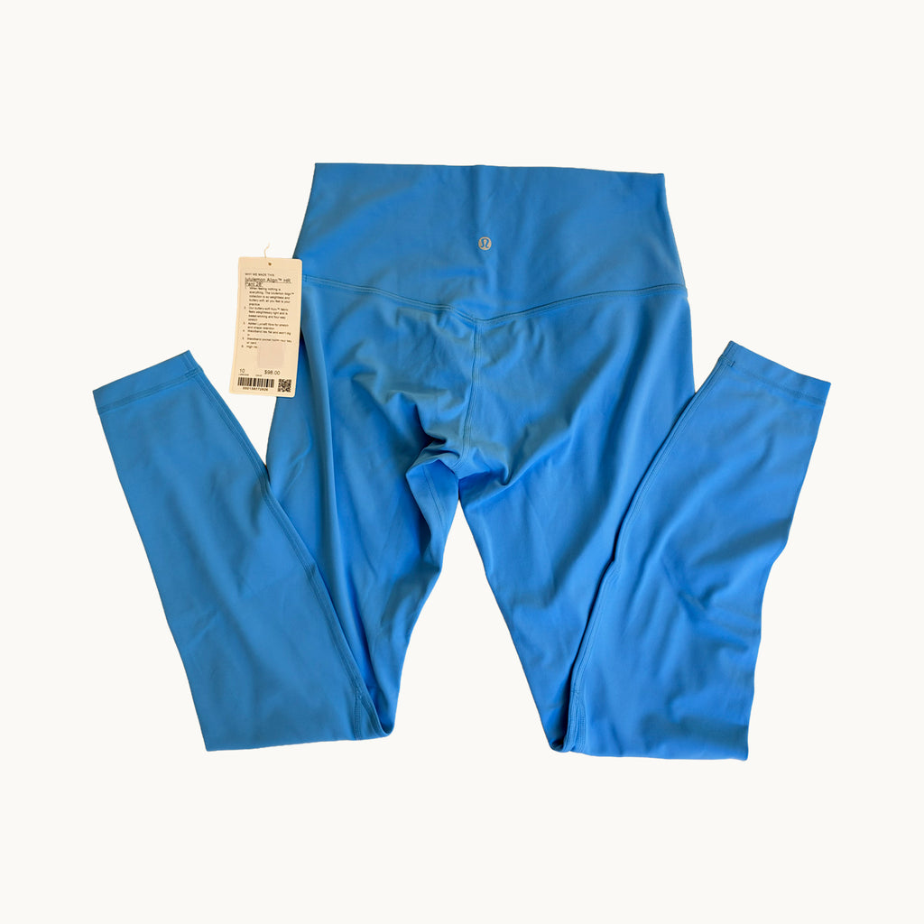 Align High Rise Pant 28" – size 10 - Ocean Wave